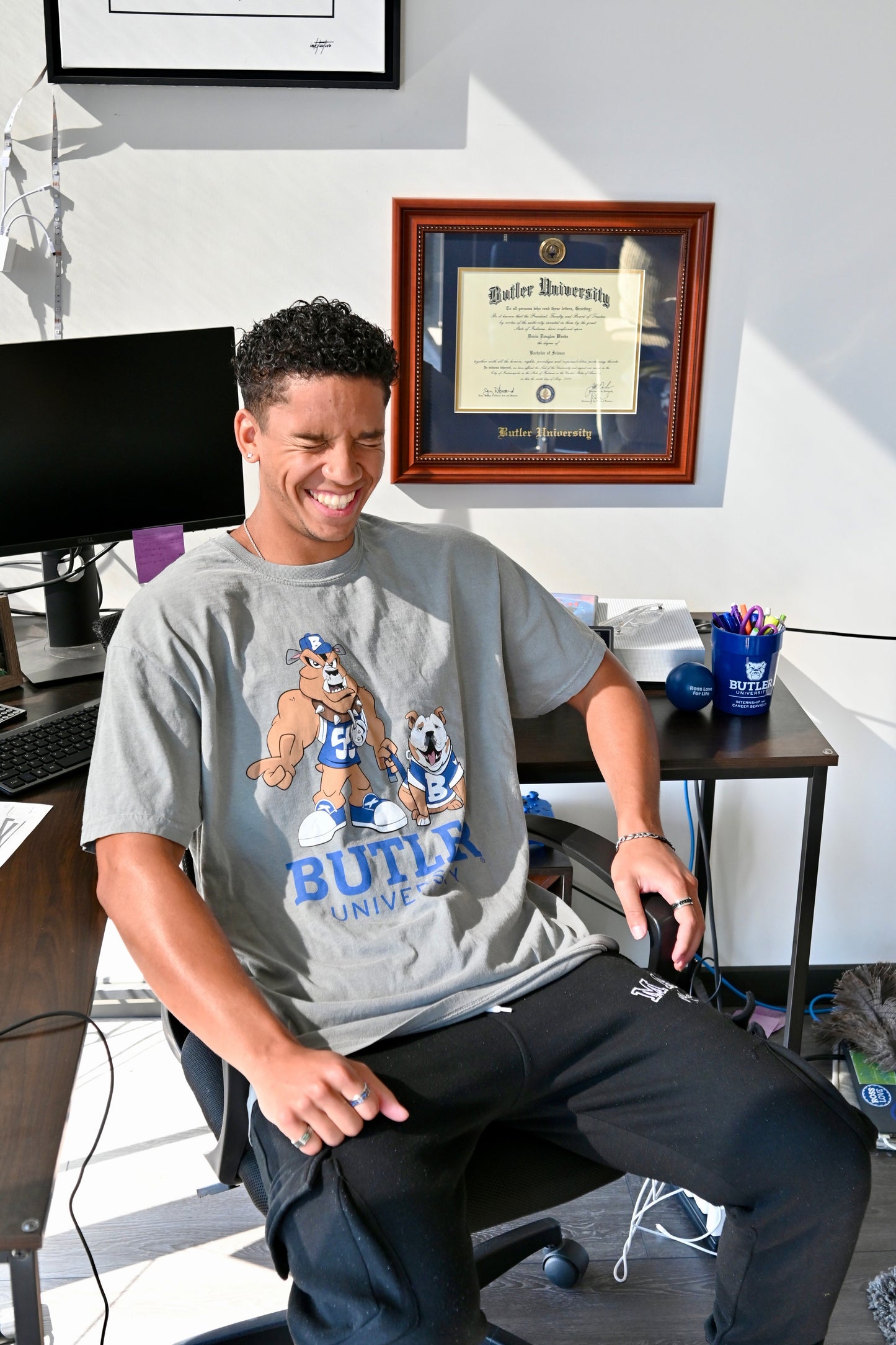 Hink and Blue Adult T-Shirt